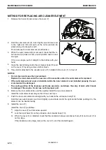 Preview for 272 page of Komatsu PC30MR-5 Operation & Maintenance Manual