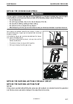 Preview for 293 page of Komatsu PC30MR-5 Operation & Maintenance Manual