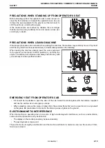 Preview for 43 page of Komatsu PC80MR-5E0 Operation & Maintenance Manual