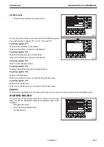 Preview for 105 page of Komatsu PC80MR-5E0 Operation & Maintenance Manual