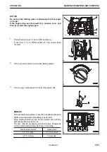 Preview for 189 page of Komatsu PC80MR-5E0 Operation & Maintenance Manual