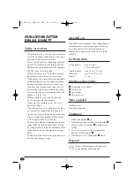 Preview for 8 page of Kompernass KH 4477 Operating Instructions Manual