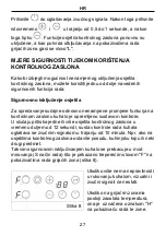 Preview for 28 page of Koncar UKE3020KDCVTM User Manual