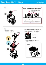 Preview for 22 page of Kondo KXR-L4N Assembly Manual