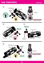 Preview for 27 page of Kondo KXR-L6 Assembly Manual