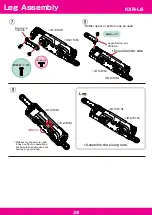 Preview for 28 page of Kondo KXR-L6 Assembly Manual