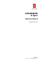 Preview for 3 page of Kongsberg K-Sync Operator'S Manual