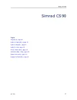 Preview for 19 page of Kongsberg Simrad CS90 Reference Manual