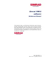 Preview for 3 page of Kongsberg Simrad FM90i Reference Manual