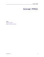 Preview for 11 page of Kongsberg Simrad FM90i Reference Manual