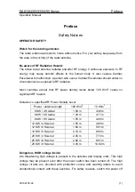 Preview for 3 page of Kongsberg Simrad RA83 Instruction Manual