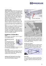 Preview for 59 page of Kongskilde KDC 4000 Manual