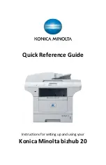 Konica Minolta bizhub 20 Instructions Manual preview