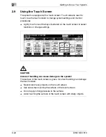 Preview for 70 page of Konica Minolta Di5510 Advanced Information