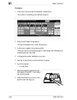 Preview for 232 page of Konica Minolta Di5510 Advanced Information