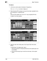 Preview for 234 page of Konica Minolta Di5510 Advanced Information