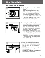 Preview for 31 page of Konica Minolta DiMAGE G500 Instruction Manual