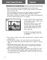 Preview for 70 page of Konica Minolta DiMAGE G500 Instruction Manual