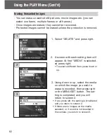 Preview for 82 page of Konica Minolta DiMAGE G500 Instruction Manual