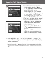 Preview for 89 page of Konica Minolta DiMAGE G500 Instruction Manual