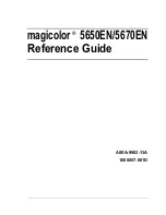 Preview for 1 page of Konica Minolta Magicolor 5650EN Reference Manual