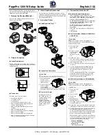 Konica Minolta PagePro 1200W Setup Manual preview