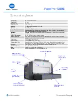 Preview for 4 page of Konica Minolta PagePro 1350E Manual