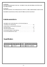 Preview for 2 page of Konifera BW13000 Installation Instruction