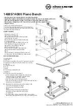 Preview for 3 page of Konig & Meyer 14085 Quick Start Manual