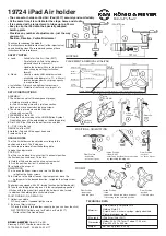 Preview for 2 page of Konig & Meyer 19724 Installation Instructions