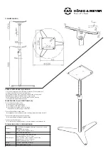 Preview for 4 page of Konig & Meyer 26754 Manual