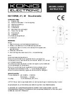 Preview for 4 page of König Electronic HAV-SR20 Instructions Manual