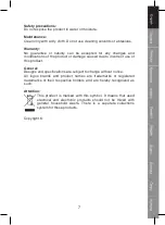 Preview for 7 page of König Electronic HC-EARTHERM60 Manual