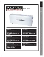 Preview for 1 page of König Electronic MP3-SP15 Manual