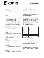 Preview for 11 page of Konig DVB-T2 FTA20 User Manual