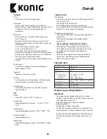 Preview for 31 page of Konig DVB-T2 FTA20 User Manual