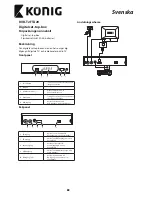 Preview for 33 page of Konig DVB-T2 FTA20 User Manual