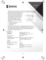 Preview for 80 page of Konig SAS-DVRWCA10 Manual