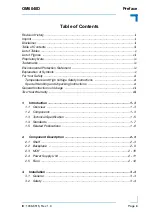 Preview for 3 page of Kontron MicroTCA OM6040D User Manual