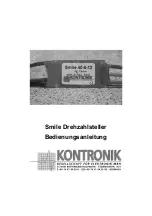 KONTRONIK Smile 30-6-12 Operation Manual preview