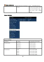 Preview for 30 page of Konvision KCM Series User Manual