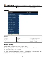 Preview for 38 page of Konvision KCM Series User Manual