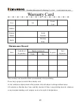 Preview for 41 page of Konvision KCM Series User Manual