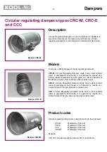 Preview for 3 page of KOOLAIR CCC Manual