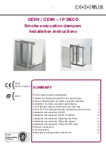 Preview for 2 page of KOOLAIR CEVH Mounting Instructions