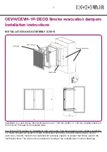 Preview for 10 page of KOOLAIR CEVH Mounting Instructions