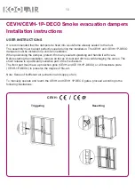 Preview for 17 page of KOOLAIR CEVH Mounting Instructions