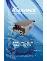 Preview for 1 page of Koolance PSU-1300ATX-12N User Manual