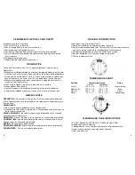 Preview for 3 page of Koolatron TotalChef Z100B Owner'S Manual