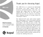 Preview for 1 page of Kopul CMX-2-V2 Quick Manual